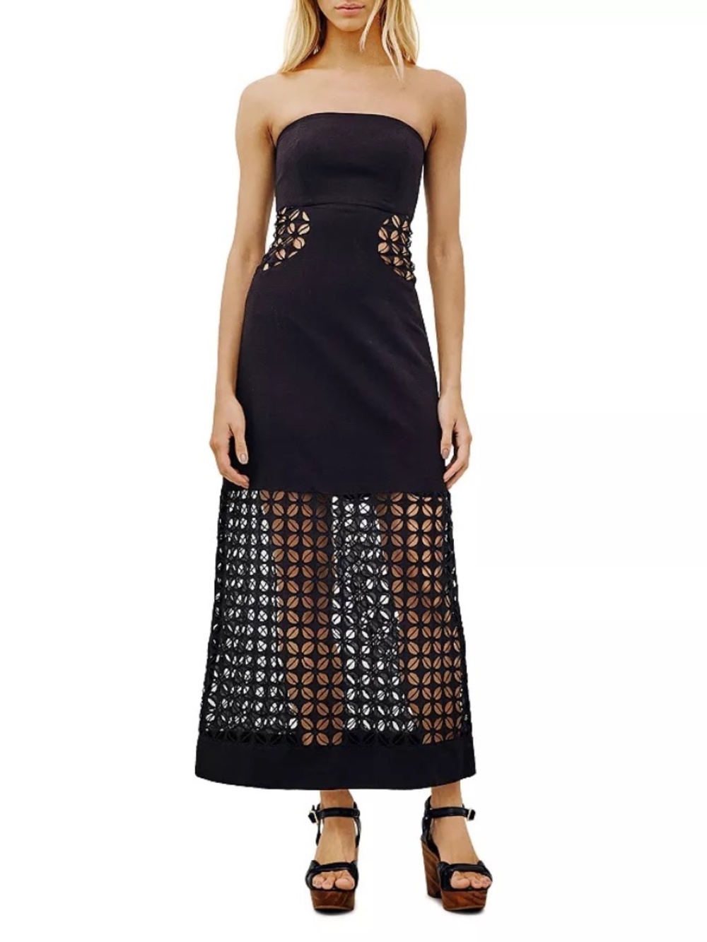 ViX Paula Hermanny Twiggy Strapless Dress